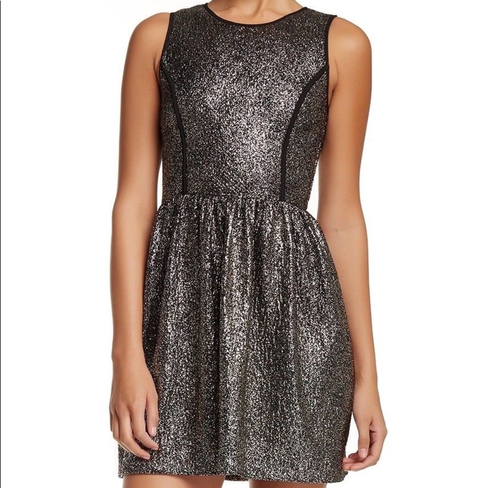 NWT Love...Ady glitter dress size m retails $98